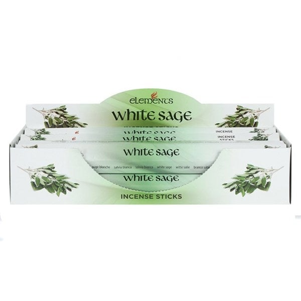 Serano Set of 6 Packets of Elements White Sage Incense Sticks