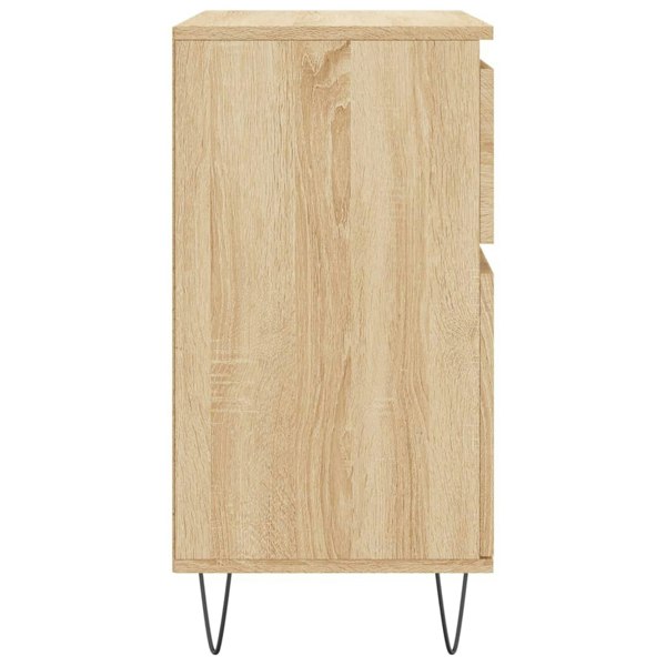 Berkfield Sideboard Sonoma Oak 60x35x70 cm Engineered Wood