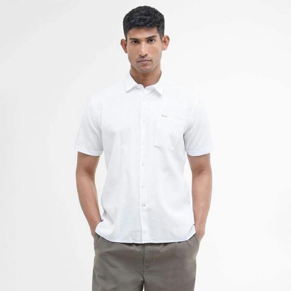 Barbour Nelson Linen Short Sleeve Shirt