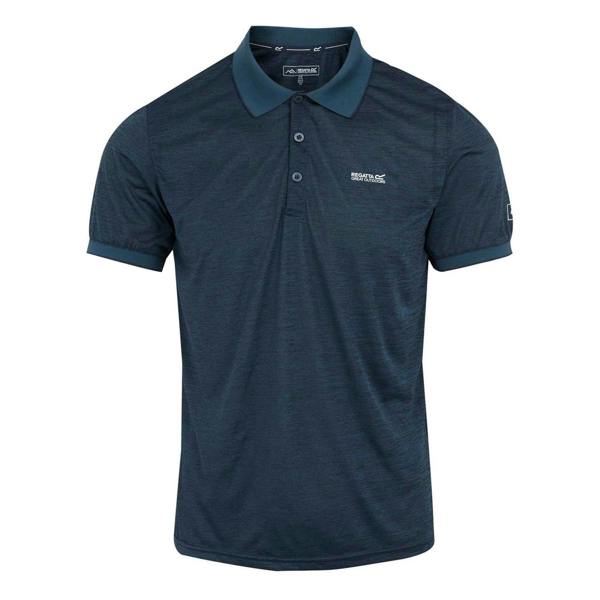 Regatta Mens Remex II Jersey Polo Shirt - Moonlight Denim/Navy - 