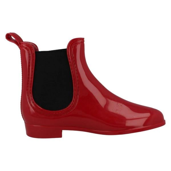 Spot On Ladies Spot On Flat Ankle Wellington Boots X1211
