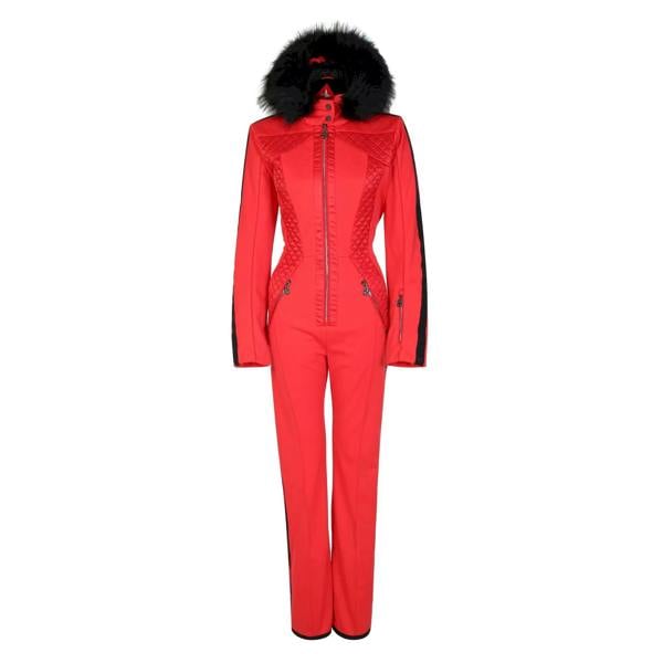 Dare 2B Womens/Ladies Julien Macdonald Supermacy Snowsuit - Volcanic Red - 
