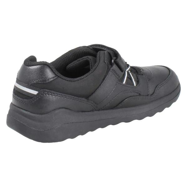 Clarks Boys Clarks Football Inspired School Shoes With Charm Daze Kick