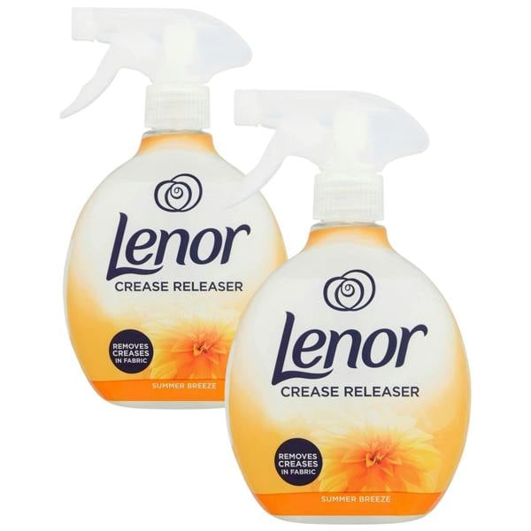 Lenor Crease Releaser Spray Summer Breeze 500ml x2