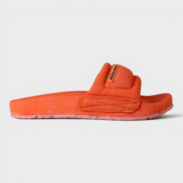 Heron Preston Logo Fabric Slider Orange