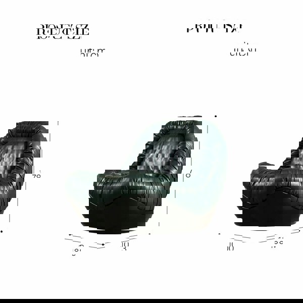 Moreau Barret Lounge Chair, Swivel Chair-Weilai Concept-Weilai Concept