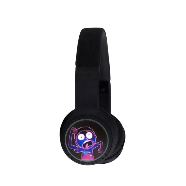 Lazerbuilt | Rick & Morty Light-Up Bluetooth Headphohnes