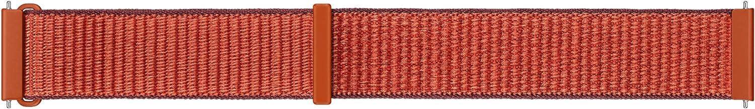 Samsung Galaxy Watch 4/5/5 Pro Fabric Woven Nylon Band 20mm M Red - ET-SVR86MREGEU