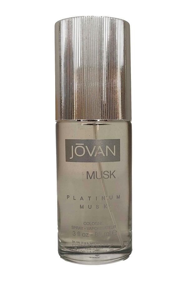 Jovan Platinum Musk for Men Eau de Cologne Spray 88ml Jovan