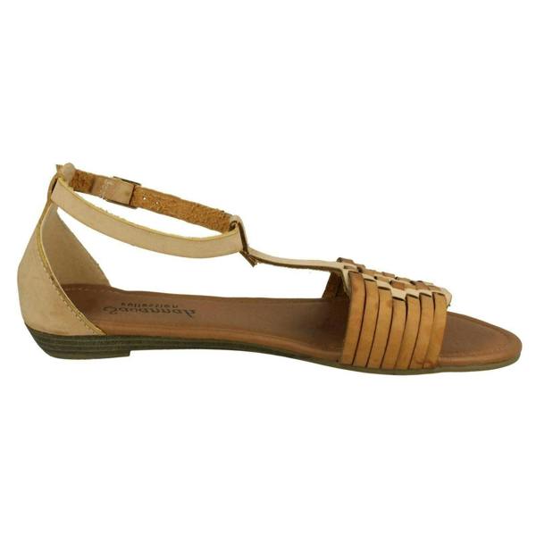 Savannah Ladies Savannah T-Bar Weave Sandals