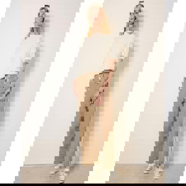 Blue Vanilla Corduroy Side Stripes Trousers