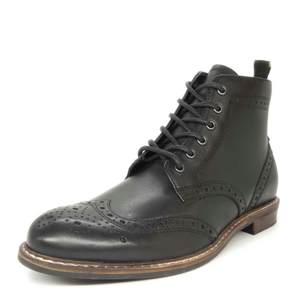 Thomas Crick Red Tape Crick Askham Brogue Lace Up Mens Leather Boots