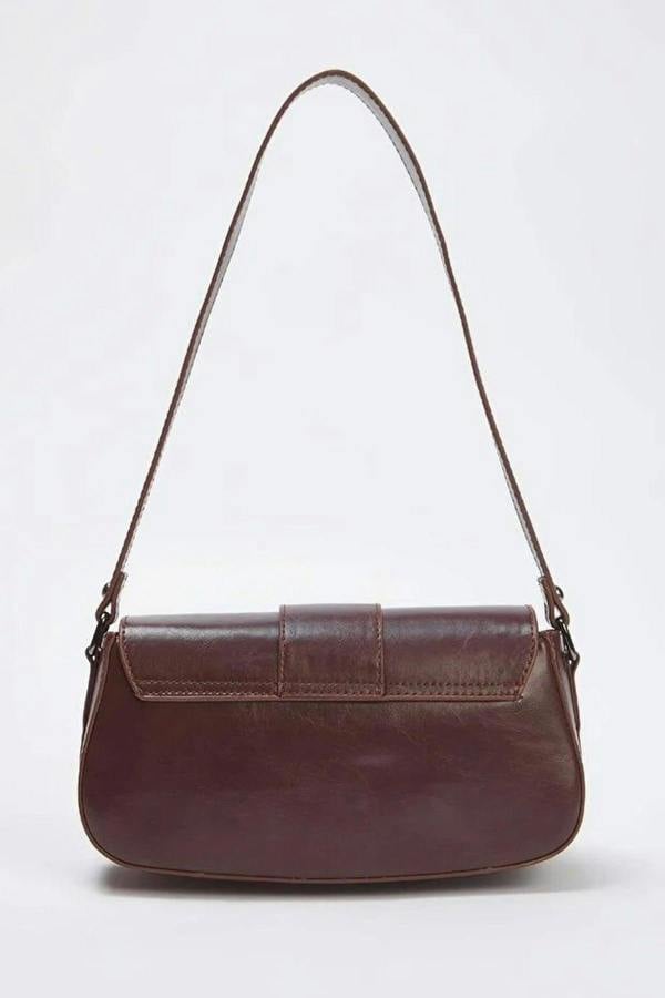 WOVCOR Women's Mini Shoulder Bag with Belt Details