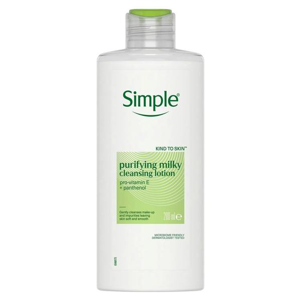 Simple Purifying Cleansing Lotion 200ml & Soothing Toner Bundle