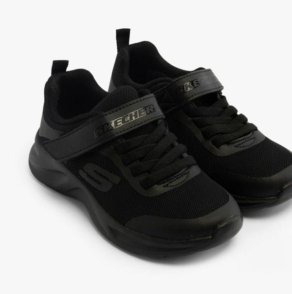 Skechers 303552L/BBK DYNAMATIC Kids Trainers Black