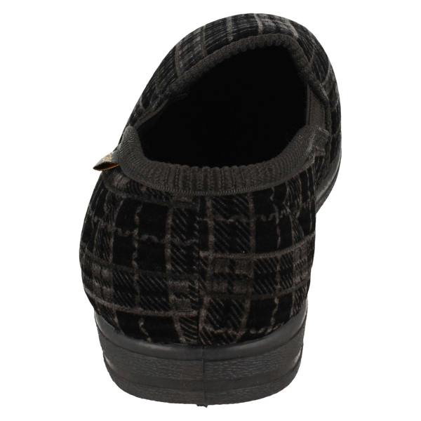 Rosebank Mens Rosebank Twin Gusset Indoor Slippers Jack