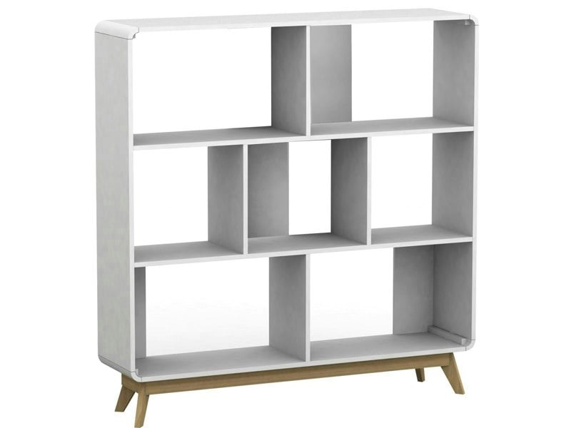 Dorel Home Cassie Display Unit white honey