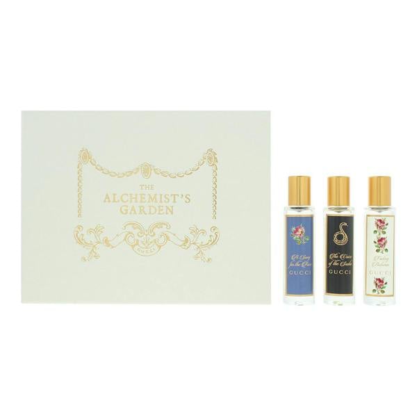 Gucci The Alchemist's Garden A Song for The Rose, The Voice of The Snake, Fading Autumn Eau de Parfum 3 x 15ml Gift Set