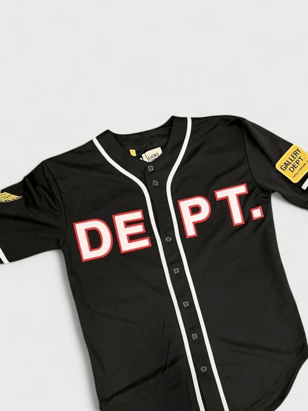Gallery Dept. Echo Park Baseball Jersey Black - Supplied FashionGallery Dept.