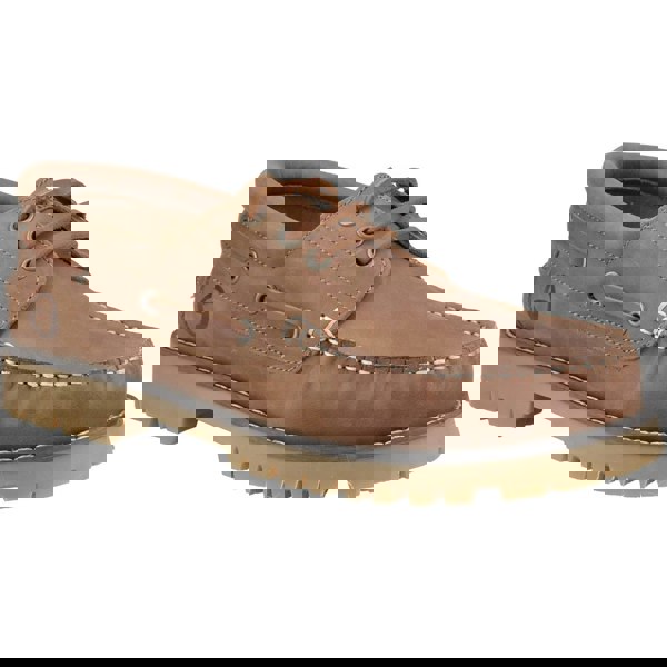 Cotswold Inglecote Leather Men's Camel Boat Shoes