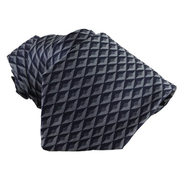 Dunhill luxurious woven silk tie in an Engine Turn pattern