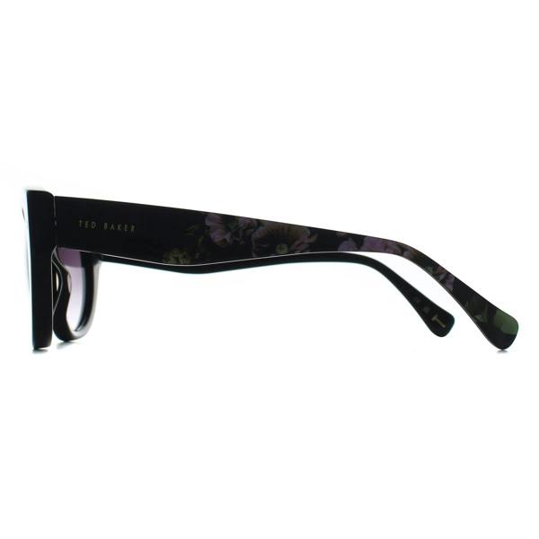 Ted Baker Sunglasses TB1737 001 Gloss Black Grey Gradient