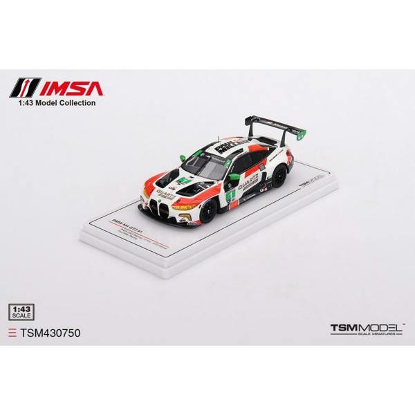 MCSlots BMW M4 GT3 #1 Paul Miller Racing IMSA 2023 Sebring 12Hrs GTD Winner 1:43 Scale TSM430750