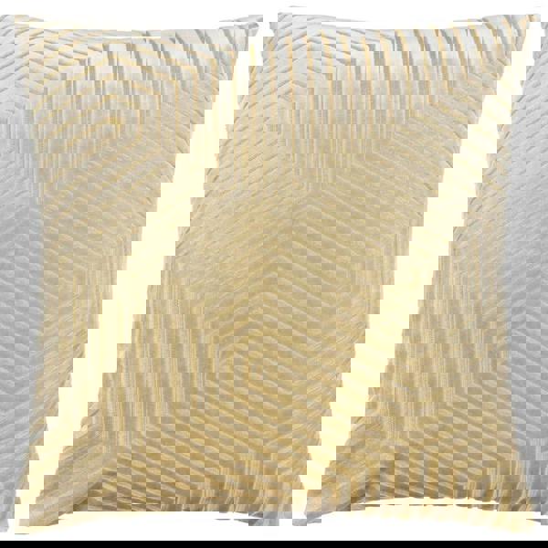 Paoletti Evoke Cut Cushion Cover - Ivory