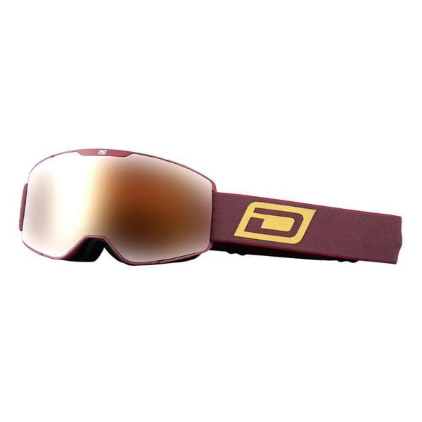 Dirty Dog MUSE - Matte Burgundy with Gold Mirror Lens