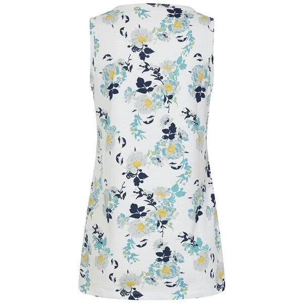 Lazy Jacks LJ110P - Ladies Printed Vest - Fleur