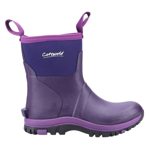 Cotswold Blaze TPR+Neoprene Women's Purple Wellington Boots