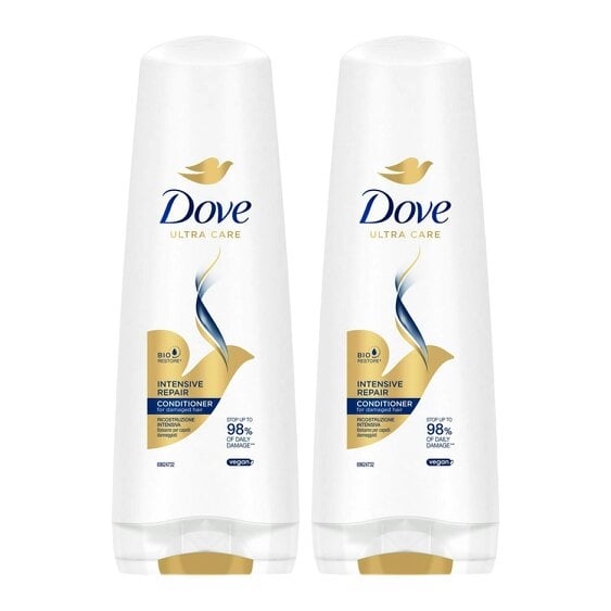 Dove Ultra Care Conditioner - Intensive Repair 2x350 ml, Bio Restore Technology