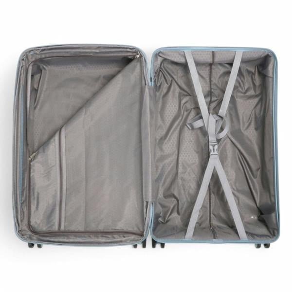 Snowball Expandable Hard Shell 8 Wheels Luggage Travel Cabin Suitcase Set