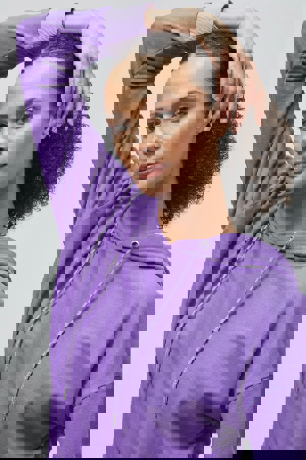 ENORSIA Slogan Life Tonnel Rib Hoodies