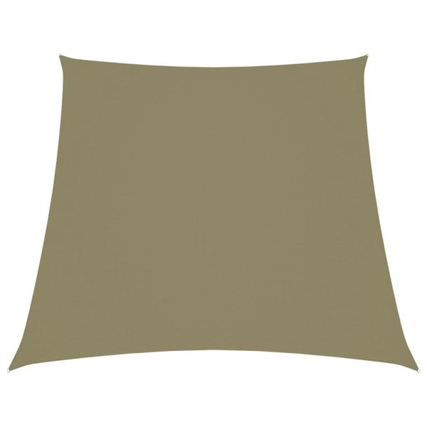 Berkfield Sunshade Sail Oxford Fabric Trapezium 2/4x3 m Beige