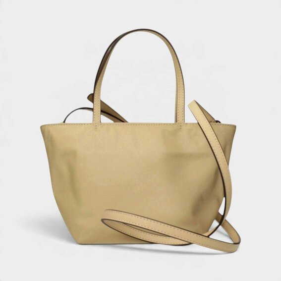 Tory Burch Nylon Mini Tote Praline
