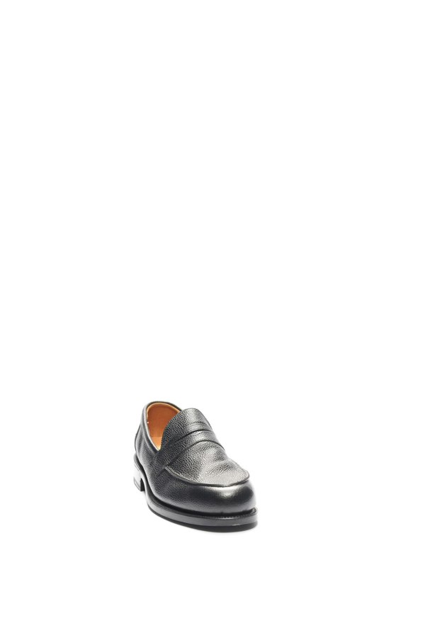 Macian Ludo Penny Loafer - Black