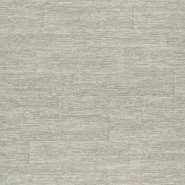 Grandeco Boutique Johor Fabric Blocked Stripe Luxury Weight Embossed Wallpaper, Teal