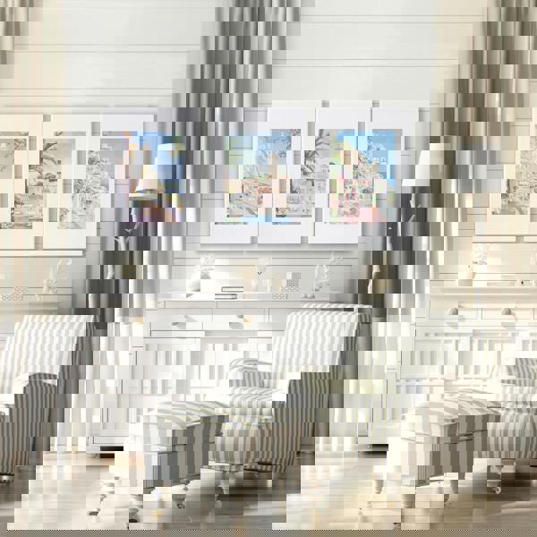 Best Wall Art For Living Room | Set of 3 Beach Decor Wall art Prints