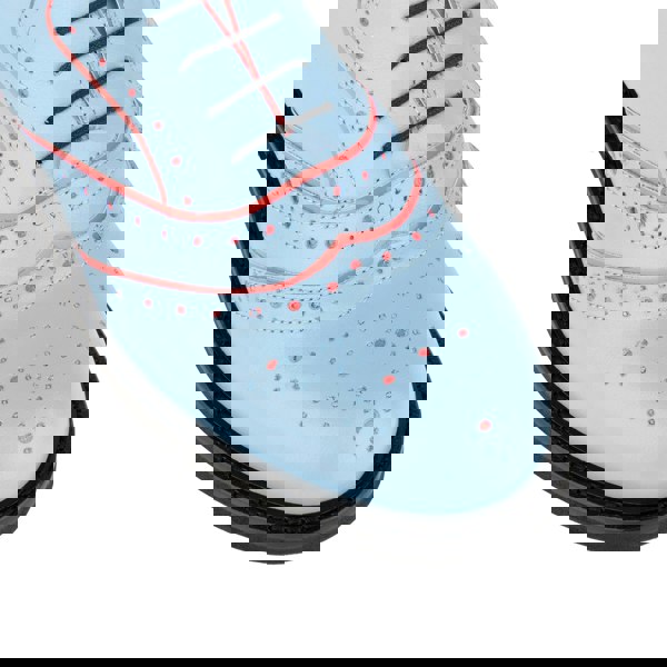 Embassy London BRICK LANE - Light Blue - Women's contrast leather lace-up brogue