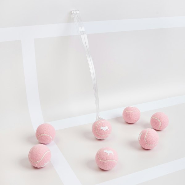 Pink Dog Toy Balls for Games of Fetch