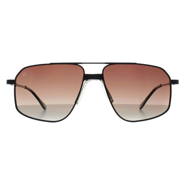 Prive Revaux Sunglasses Rico 003 81 Caviar Black Brown Gradient
