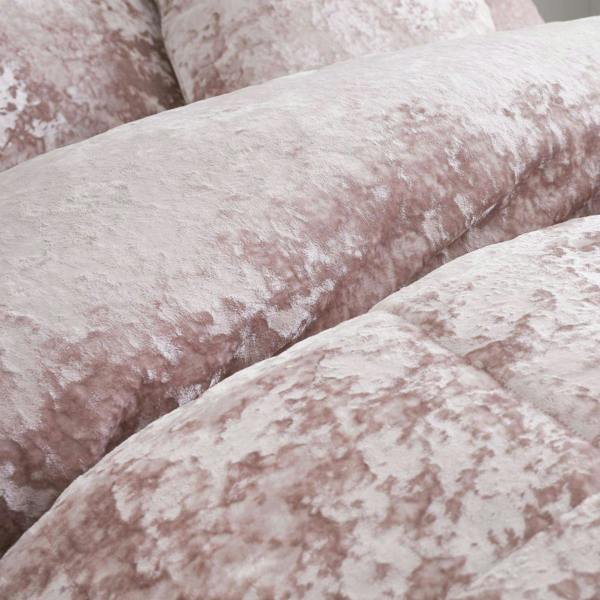 Catherine Lansfield Crushed Velvet Duvet Cover Set