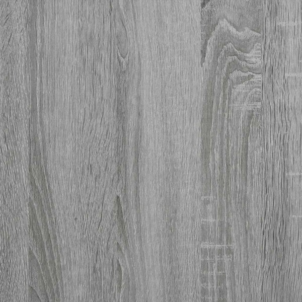 Berkfield Side Table Grey Sonoma 55x38x45 cm Engineered Wood