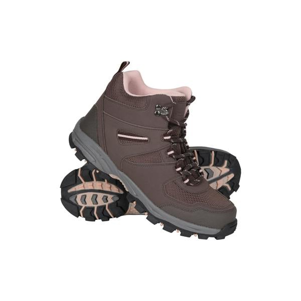 Mountain Warehouse Womens/Ladies Mcleod Wide Walking Boots - Brown - 