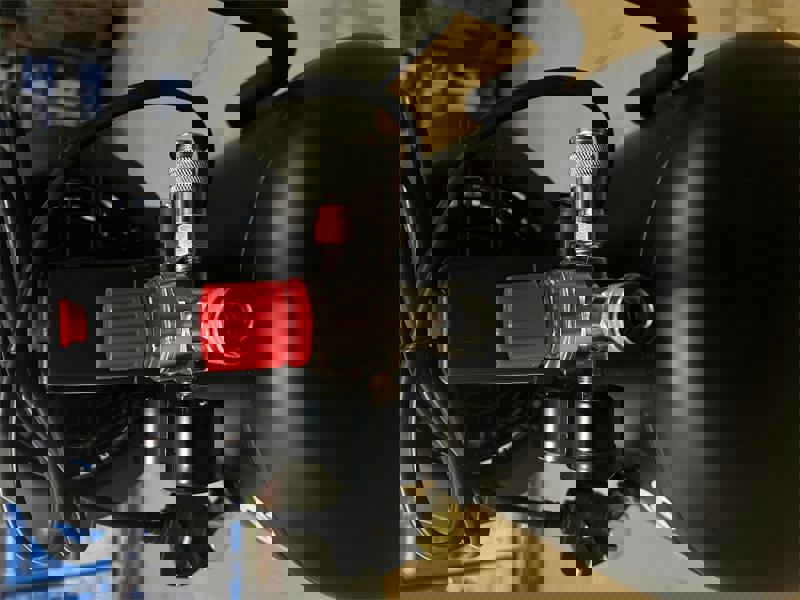 Heavy Duty Electric Air Compressor 50L 250LPM 8 BAR / 115PSI (3HP 2.2KW Portable Garage Workshop)