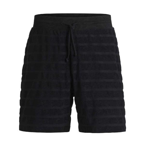 Hugo Mens Dutowel Stripe Relaxed Fit Shorts - Black - 