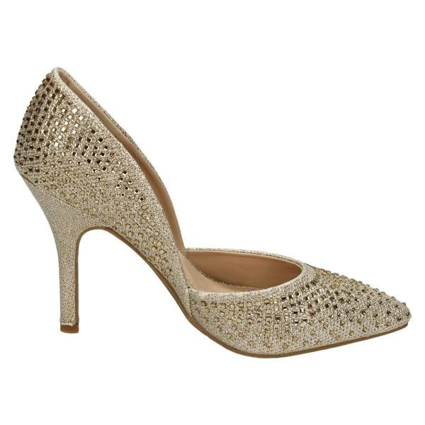 Anne Michelle Ladies Anne Michelle High Heel Waisted Court Shoes