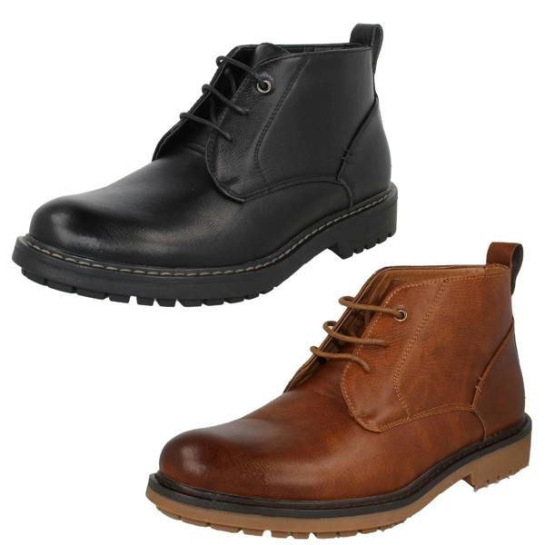 Thomas Blunt Mens Thomas Blunt Low Lace Up Ankle Boots A3082