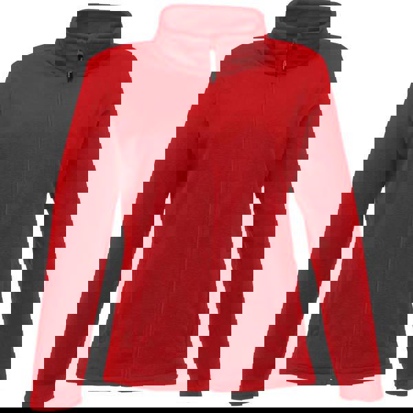 Regatta Professional Womens/Ladies Microfleece Full Zip Jacket - Classic Red